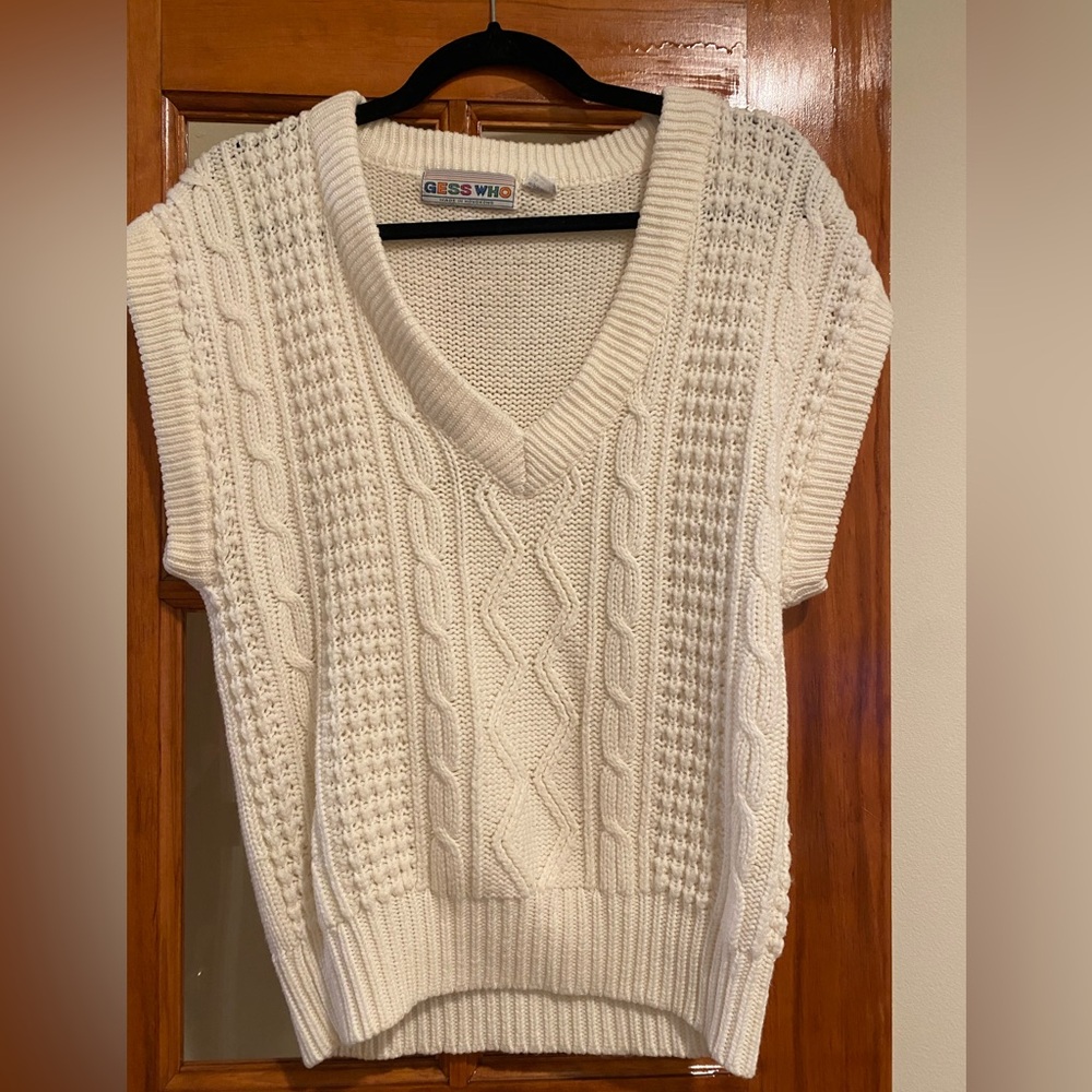 Vintage sweater vest